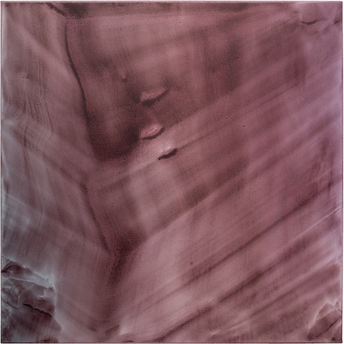 David Borgmann: Untitled [J2022.1], 2021, Öl auf Leinwand, 90 x 90 cm 

